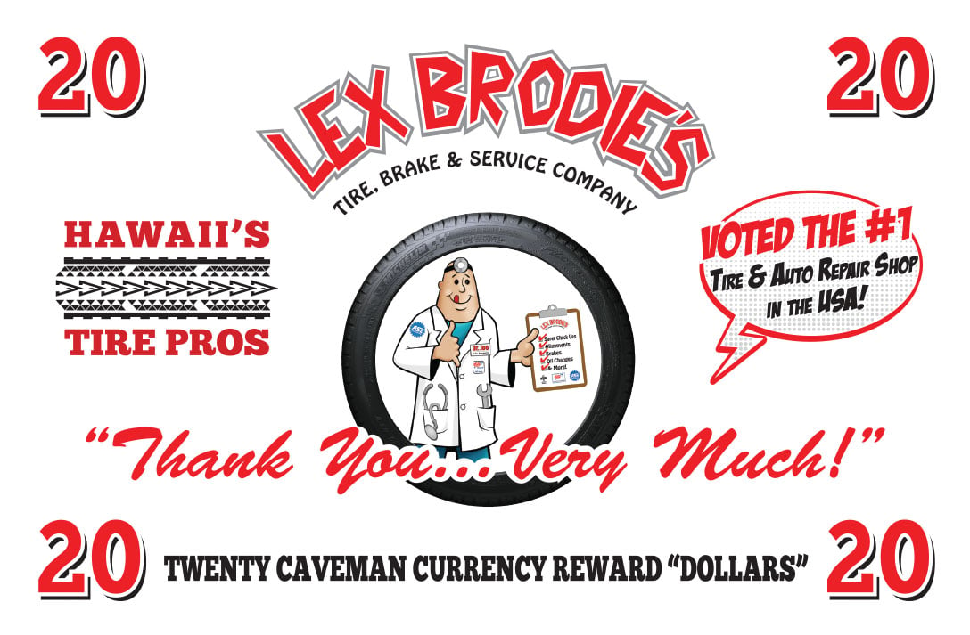 Sample $20 Card | LexBrodies