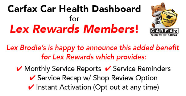 LexBrodies - Carfax Car Health Dashboard banner